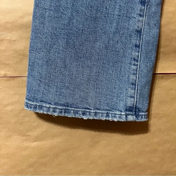 Mother Superior The Hustler Ankle Jeans High Rise Flare Denim I Confess Size 28